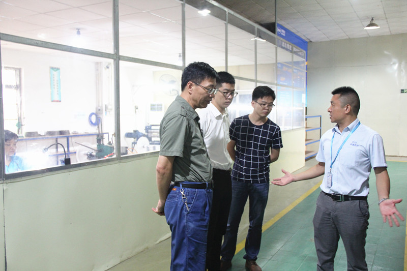 广州船舶及海洋工程院巨头来访德安会实地参观交流